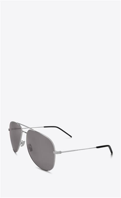 ysl classic aviator sunglasses|saint laurent polarized sunglasses.